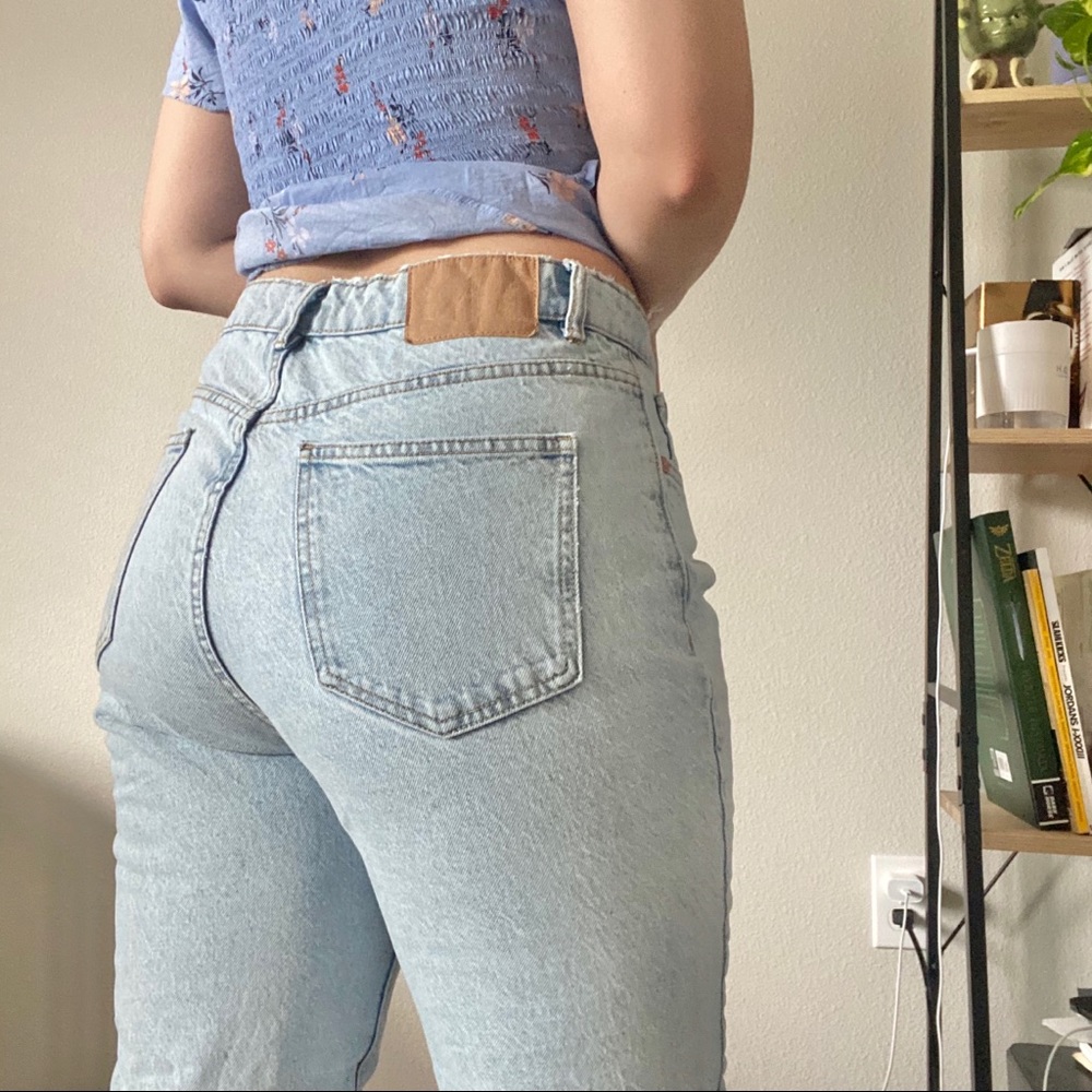 Zara mom jeans